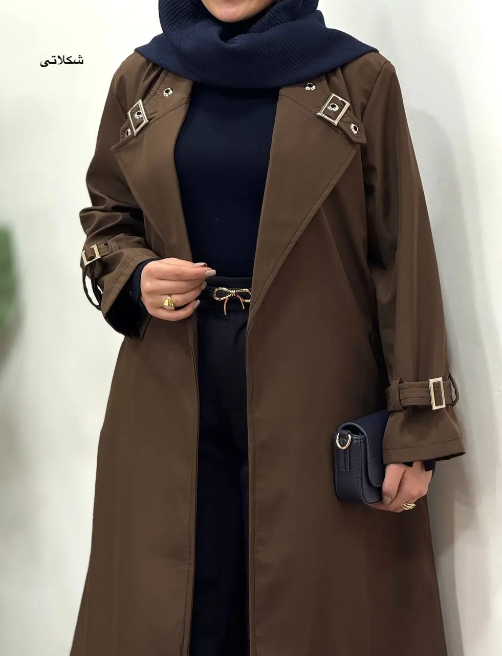 ترنچ کت آستردار ضد آب پانیذ